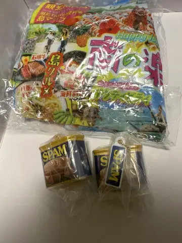 스팸 맛플 이시가키 미야코 가챠 오키나와 에코백