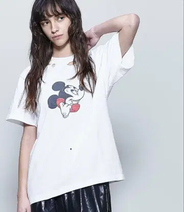미사용 새상품 6 (ROKU) MICKEY 티셔츠 L