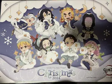 귀멸의 칼날 ufotable cafe 크리스마스 런치 매트