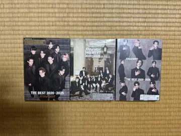 SnowMan THE BEST 2020-2025 DVD 사양 3 형태