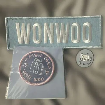 WONWOO 배지 세트