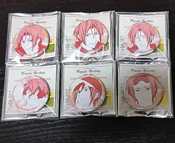 Free! Hopeful Birthday 캔뱃지 마츠오카 린 6개 세트