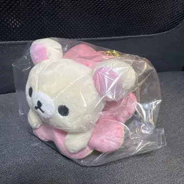 리락쿠마 x 미스터 도넛 매달리는 봉제 인형 코리락쿠마