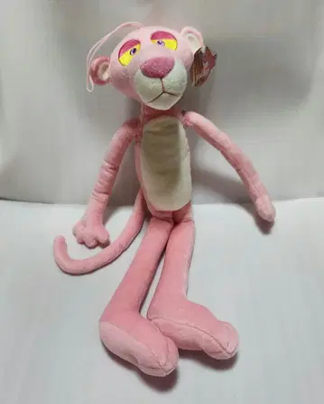 핑크 팬서 봉제 인형 2000년