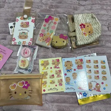 일광화상 키티 잡화 묶음 판매