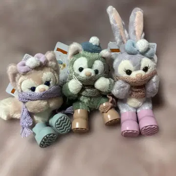 디즈니씨 스텔라, 리나벨, 젤라토니 봉제 인형 키링 3개