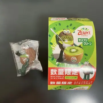 Zespri 키위 캐릭터 피규어 수량 한정 (그린 1개)