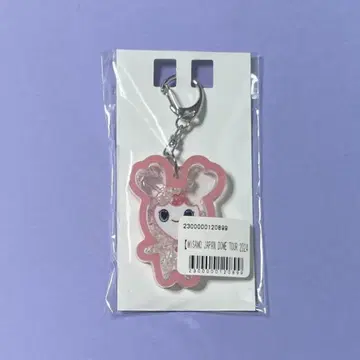 TWICE MISAMO 모모 러블리 샤카샤카 키링 복권