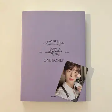 ASTRO ONE&ONLY 차은우 트레이딩 카드 포함
