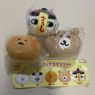 나가노 캐릭터즈 모찌루 페이스 마스코트 두더지 크로켓 조기 임팔라 쿄우시