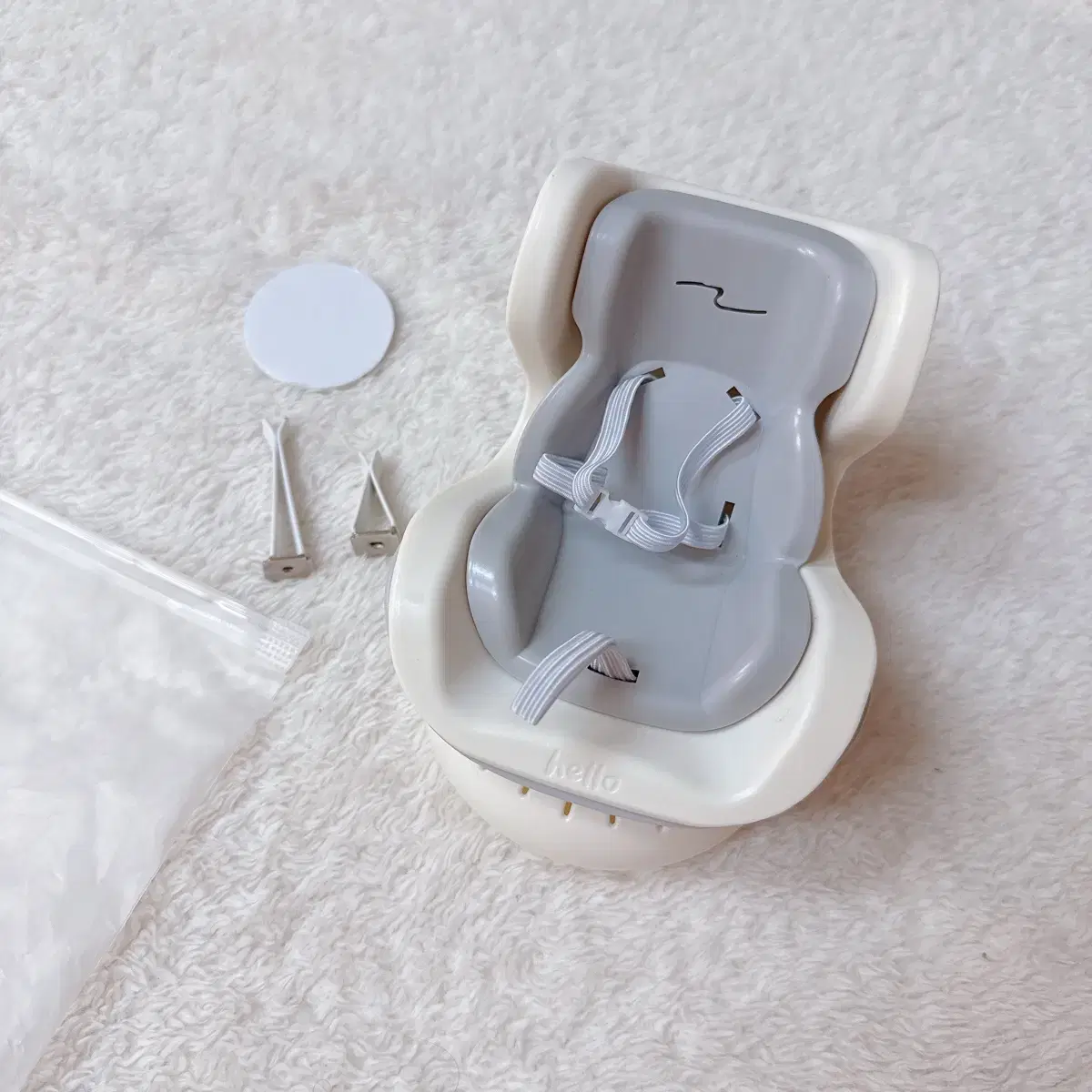 Labubu car seat 10cm doll car seat