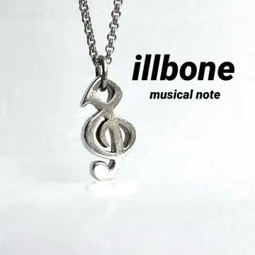 illbone  음표 SILVER 펜던트 & 체인