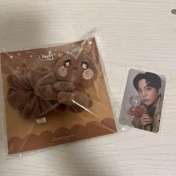 ATEEZ 종호 종베어 ANITEEZ 응원봉 스트랩 트레이딩 카드