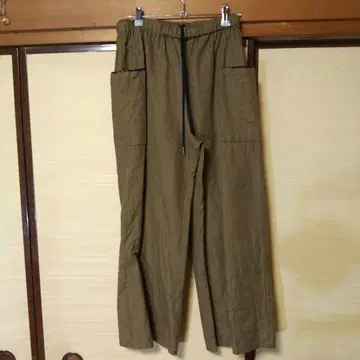SOUSOU 브라운 큐롯 팬츠