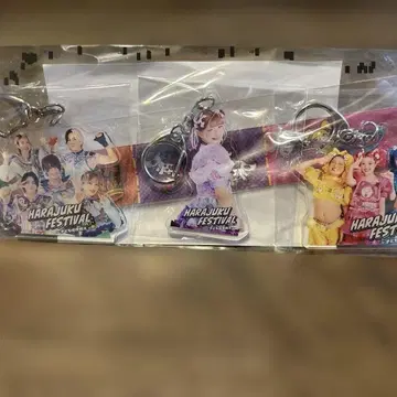 HARAJUKU FESTIVAL 키링 3개 세트