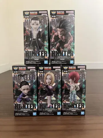 HUNTER x HUNTER 월드 컬렉터블 피규어 환영여단 전 5종
