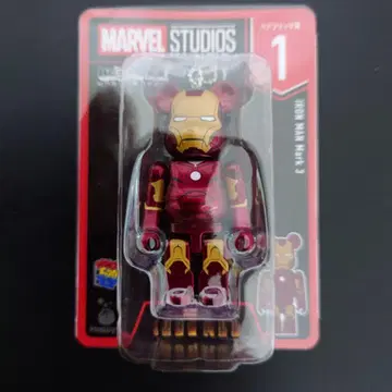 Happy 복권 MARVELSTUDIOS 베어브릭 상 1 아이언맨