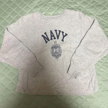 vintage 80's US Navy 로고 챔피온 맨투맨 트레이닝복