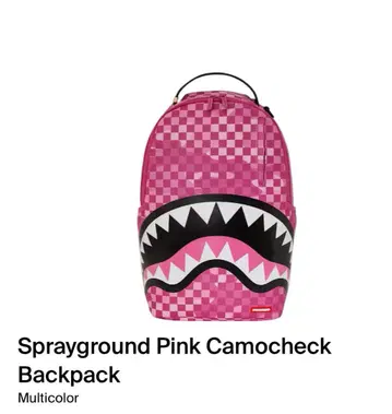Sprayground 백팩 핑크