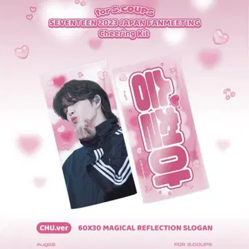 SEVENTEEN 세부치 에스쿱스 승철 슬로건 마스터