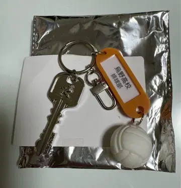 하이큐 고교명 부착 열쇠 참 키링 카라스노 고교