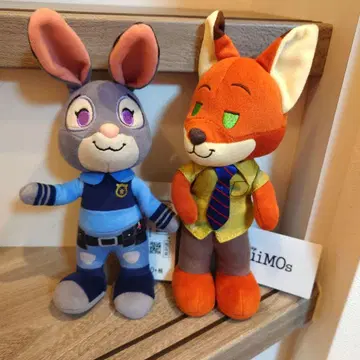 [ 낱개 판매 불가 ] nuiMOs 봉제 인형 닉&주디 디즈니