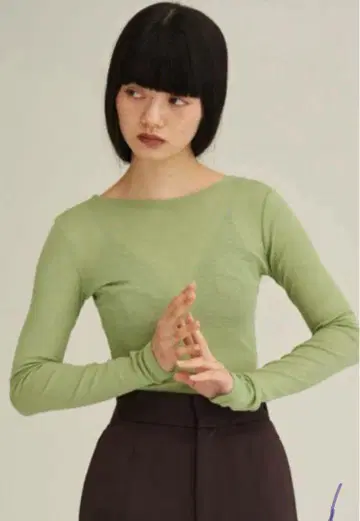 이 나프 ENOF cotton long sleeve T shirt M