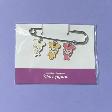 TWICE 러블리 핑 브로치 once again 2
