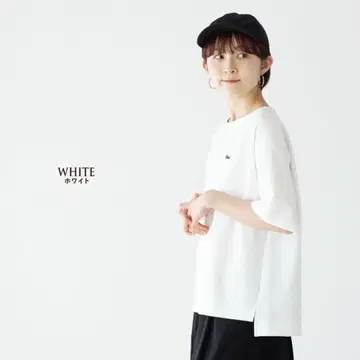 라코스테 화이트 T셔츠 사이즈 36