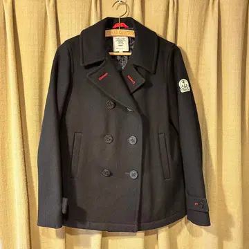 X-girl x FIDELITY 콜라보 피 코트