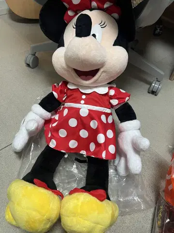 미니 마우스 빅 봉제 인형