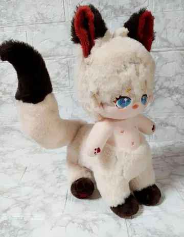옷 갈아입기 봉제 인형 무속성 20cm 키메라 수인