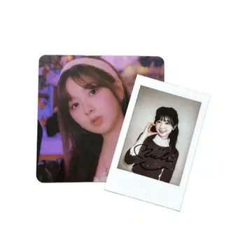 NiziU 미이히 한국 POPUP 랜덤 폴라로이드풍 트레이딩 카드 코스터