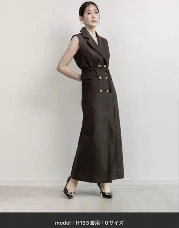 RANDA 더블 브레스트 자켓 원피스