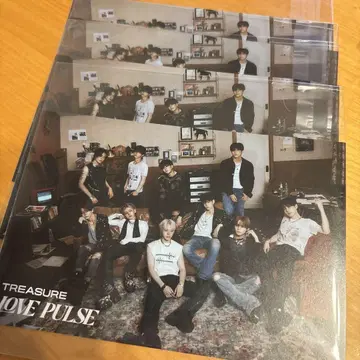 TREASURE LOVE PULSE 엽서 4장 세트