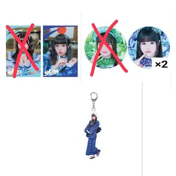 아이돌 키링 배지 클리어 카드