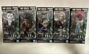 HUNTER x HUNTER 월드 컬렉터블 피규어 환영여단 전 5종