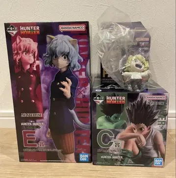 HUNTER x HUNTER 제일복권 네페르피토, 샤우아푸프, 곤 3종