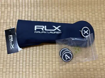 미사용) RLX 골프헤드커버 유틸리티용 네이비