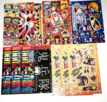 은혼 씰 특전 사카타 긴토키 긴파치 선생님 10장 세트 gintama