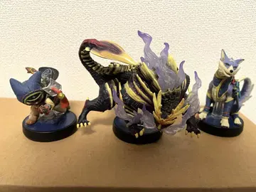 몬스터 헌터 라이즈 amiibo 3체