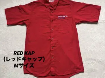 RED KAP (레드캡) 반팔 워크 셔츠 USA 구제 의류 아메카지
