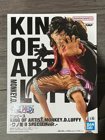 원피스 KING OF ARTIST 와노쿠니 몽키 D 루피