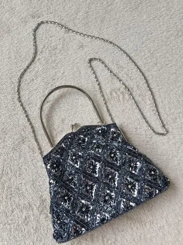 새상품급 PECHINCHAR 페신샤 비즈 숄더 기모노 가방