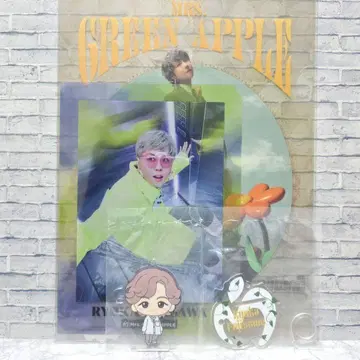 미세스 그린애플 클리어 파일&펜 스탠드 세트 후지사와 료카