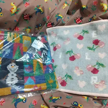 새상품 B급 페이러 손수건 올라프 복조리 파우치