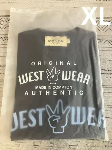 WEST WEAR 티셔츠 네이비 LA GFL westwear