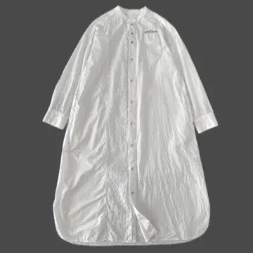 새상품급 nop de nod 노프포도노트 / 스탠드 카라 셔츠 원피스