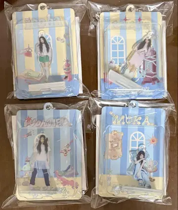 illit 팝업 시간아 멈춰라 아크릴 키링 원희 민주 모카 이로하