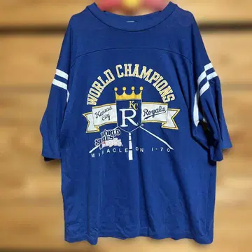 캔자스시티 로열스 T셔츠 1985년 월드 시리즈 챔피온
